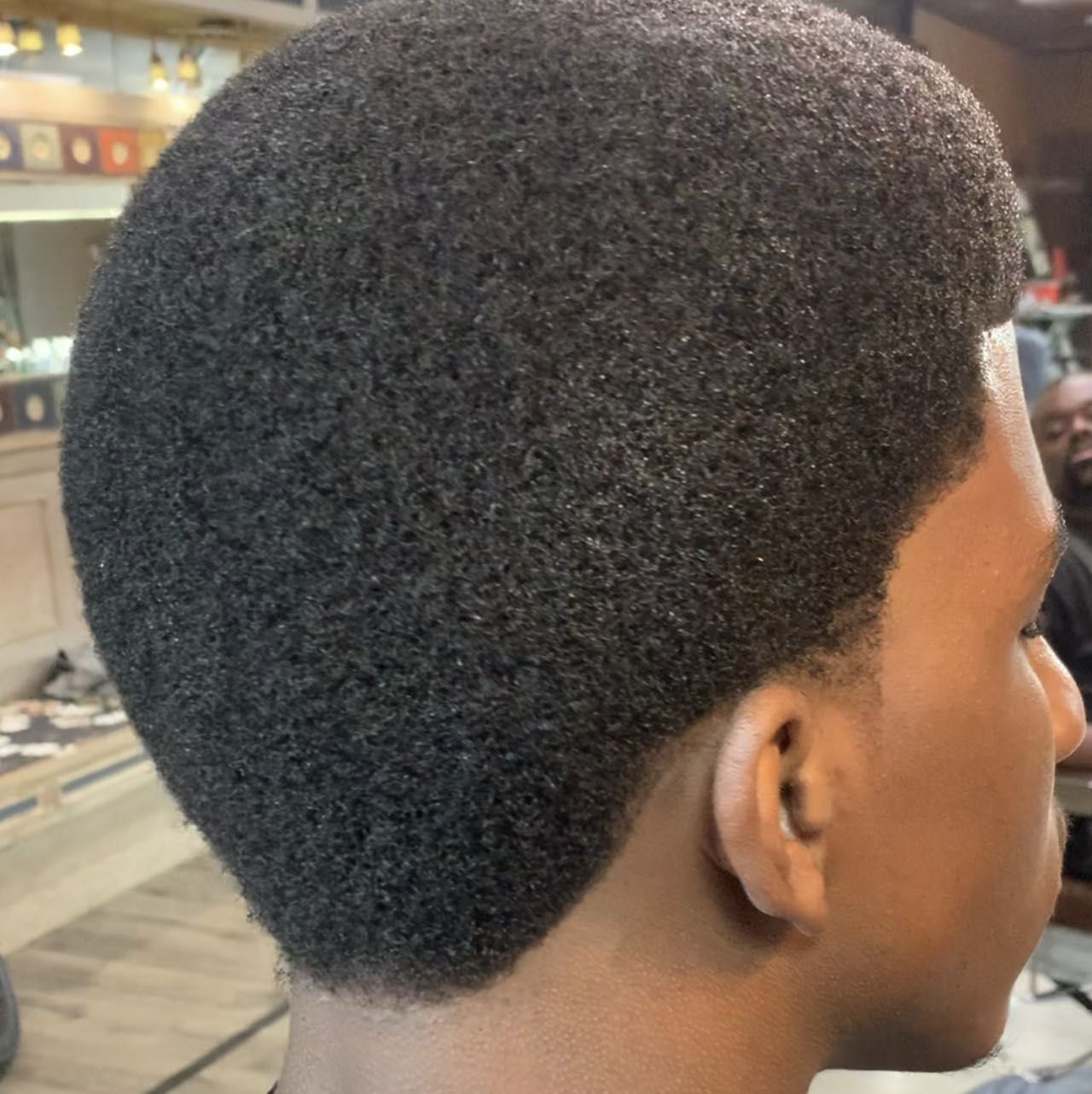 Finished haircut showcase from Figs Barber Shop NYC